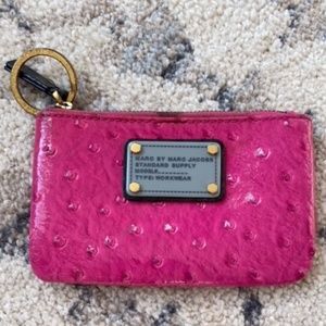 Marc by Marc Jacobs pink coin pouch-key chain